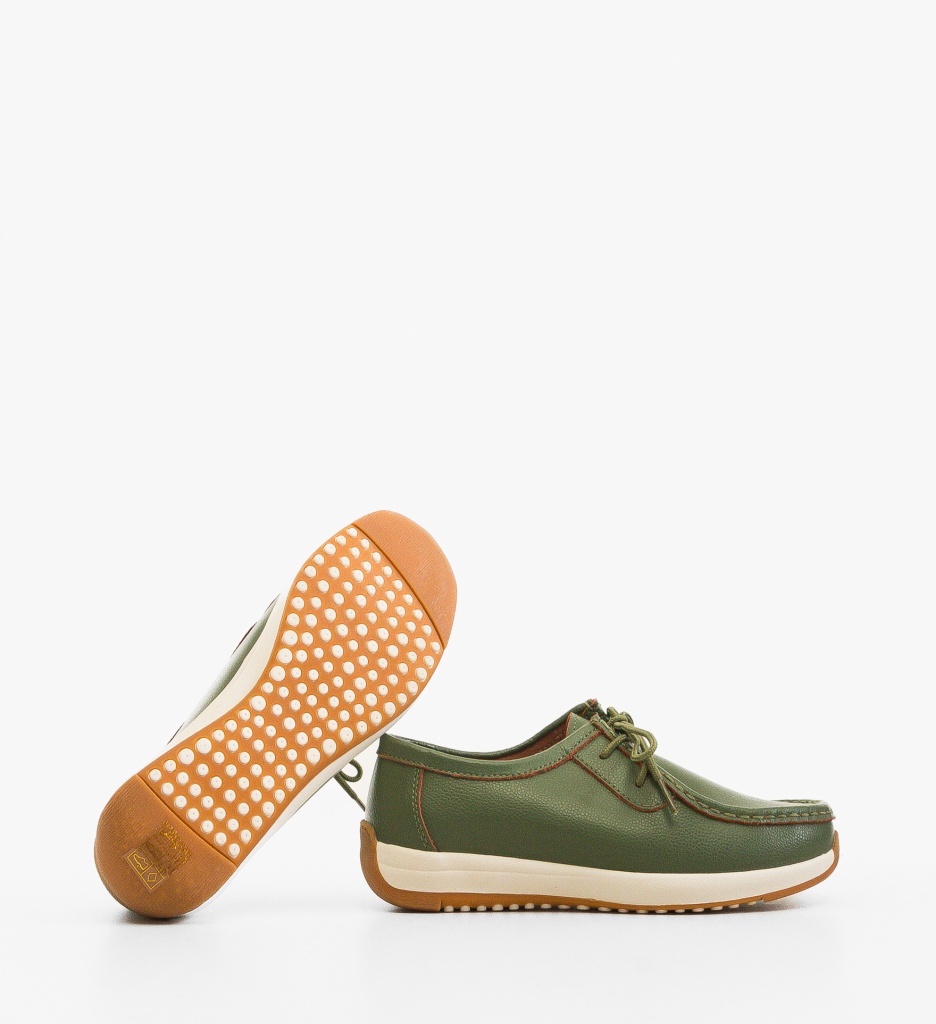 Pantofi Casual Zackary Verzi | Confort Zi de Zi - imagine 4