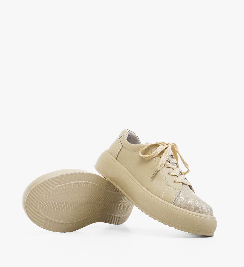 Pantofi Casual Floray Bej - Confort și Stil - imagine 5