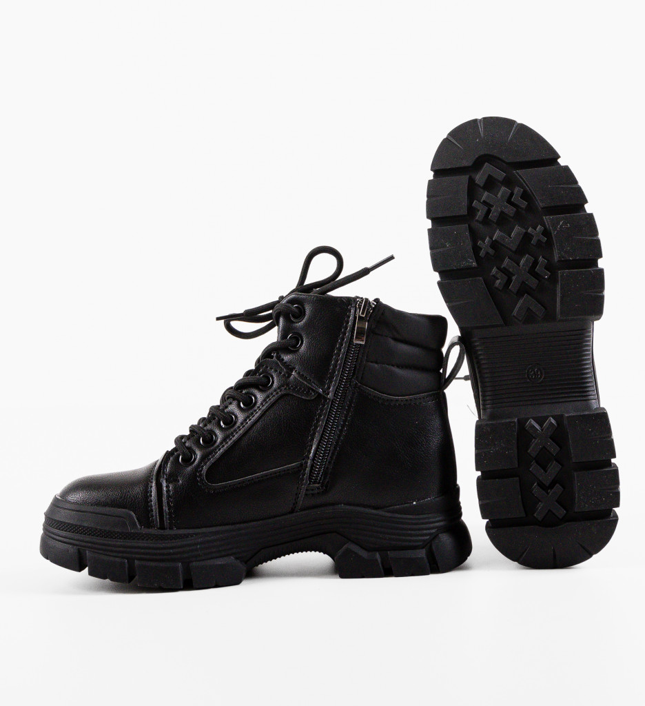 Ghete Motser Negre - Stil și Confort Premium - imagine 7