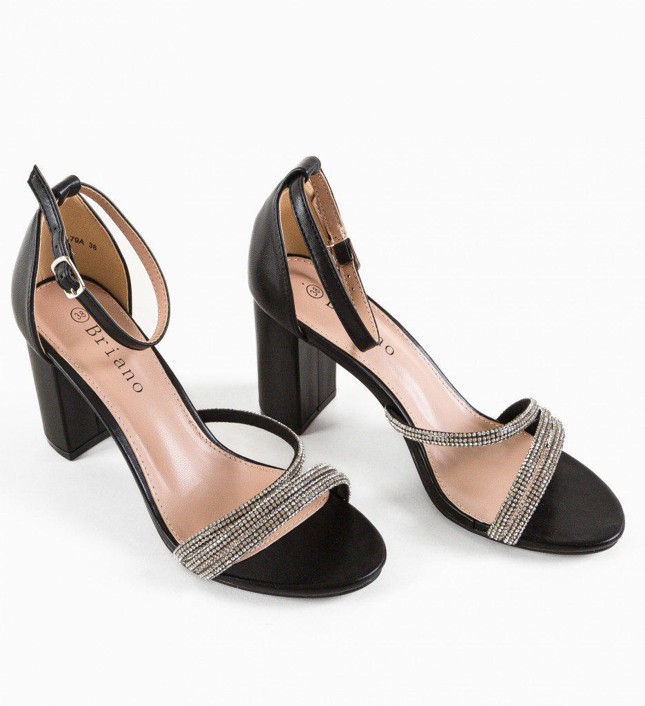 Sandale Chariss Negre | Eleganță și Stil - imagine 9