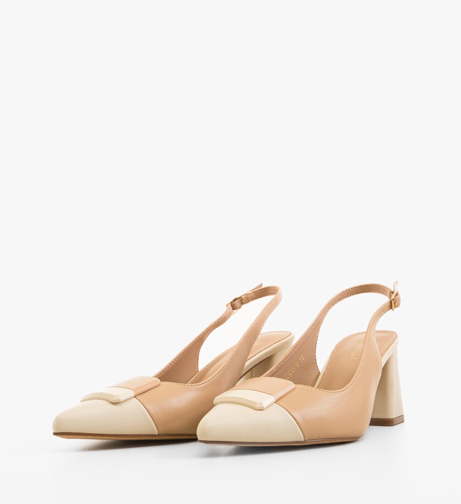 Pantofi Dama Sandy Nude | Eleganță și Confort - imagine 4