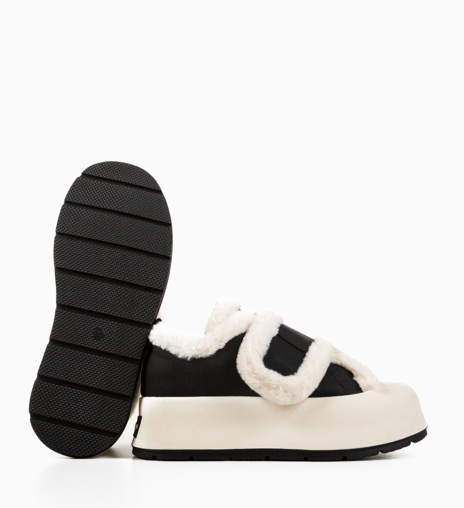 Sneakers Dama Foxy Negre | Confort și Stil Urban - imagine 6