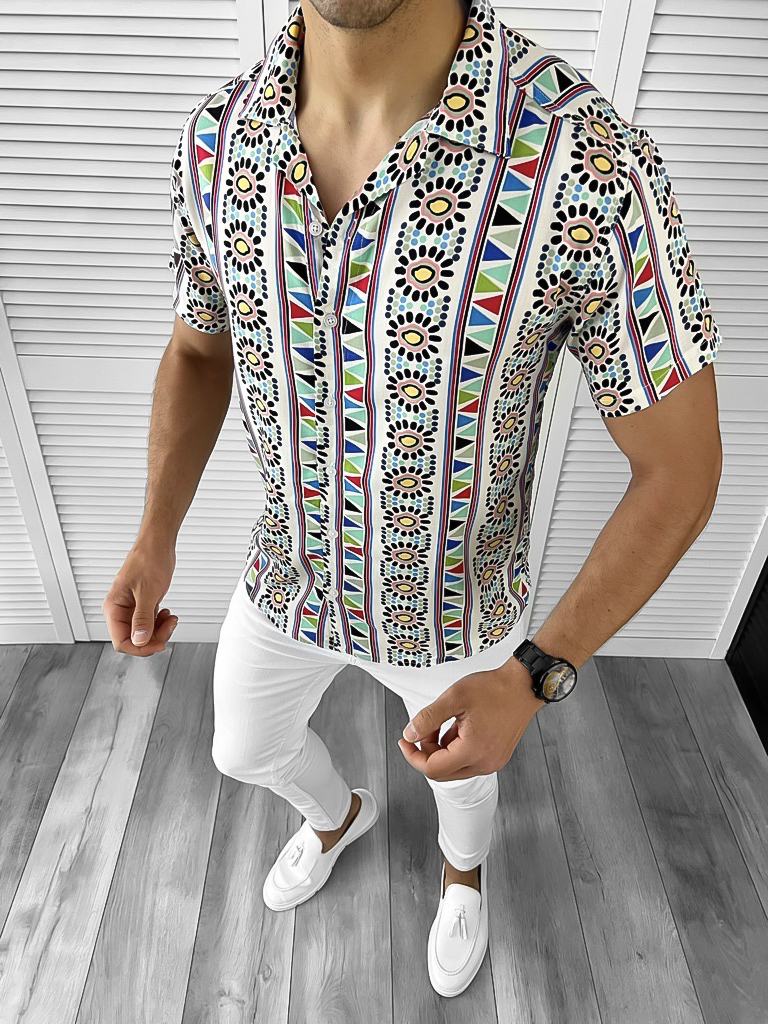 Cămăși Bărbați Premium cu Imprimeu | Stil Modern