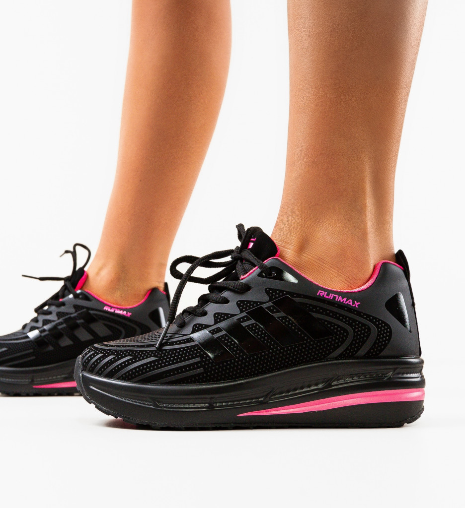 Sneakers Mynaz Negri - Confort și Stil Sport
