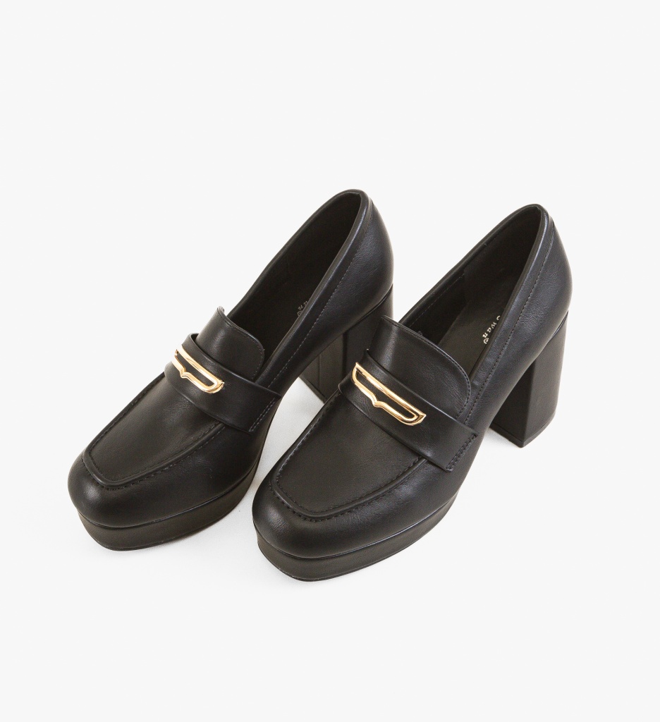 Pantofi Dama Zahraa Negri | Toc Elegant - imagine 6