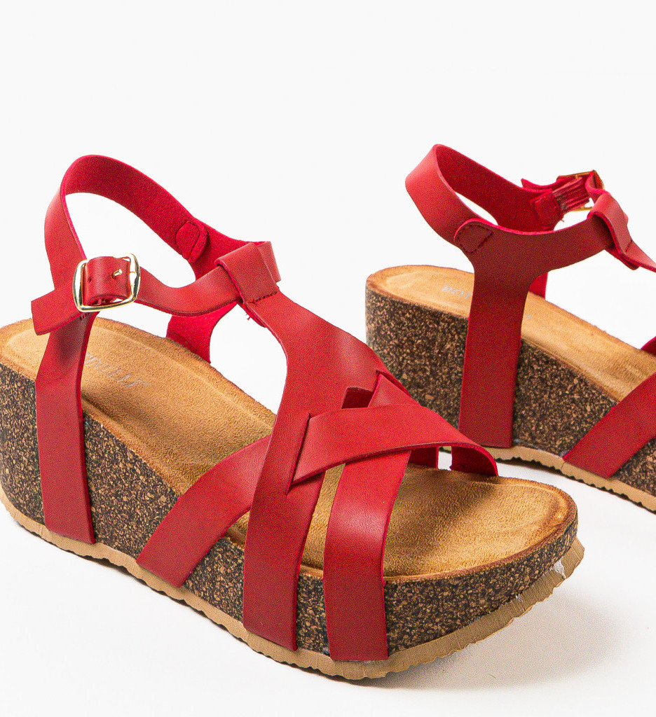 Platforme Chelsea Rosii - Stil și Confort - imagine 7