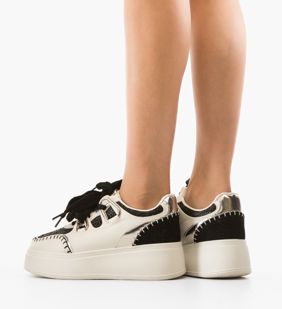 Sneakers dama Verana Negri - Confort și Stil - imagine 2