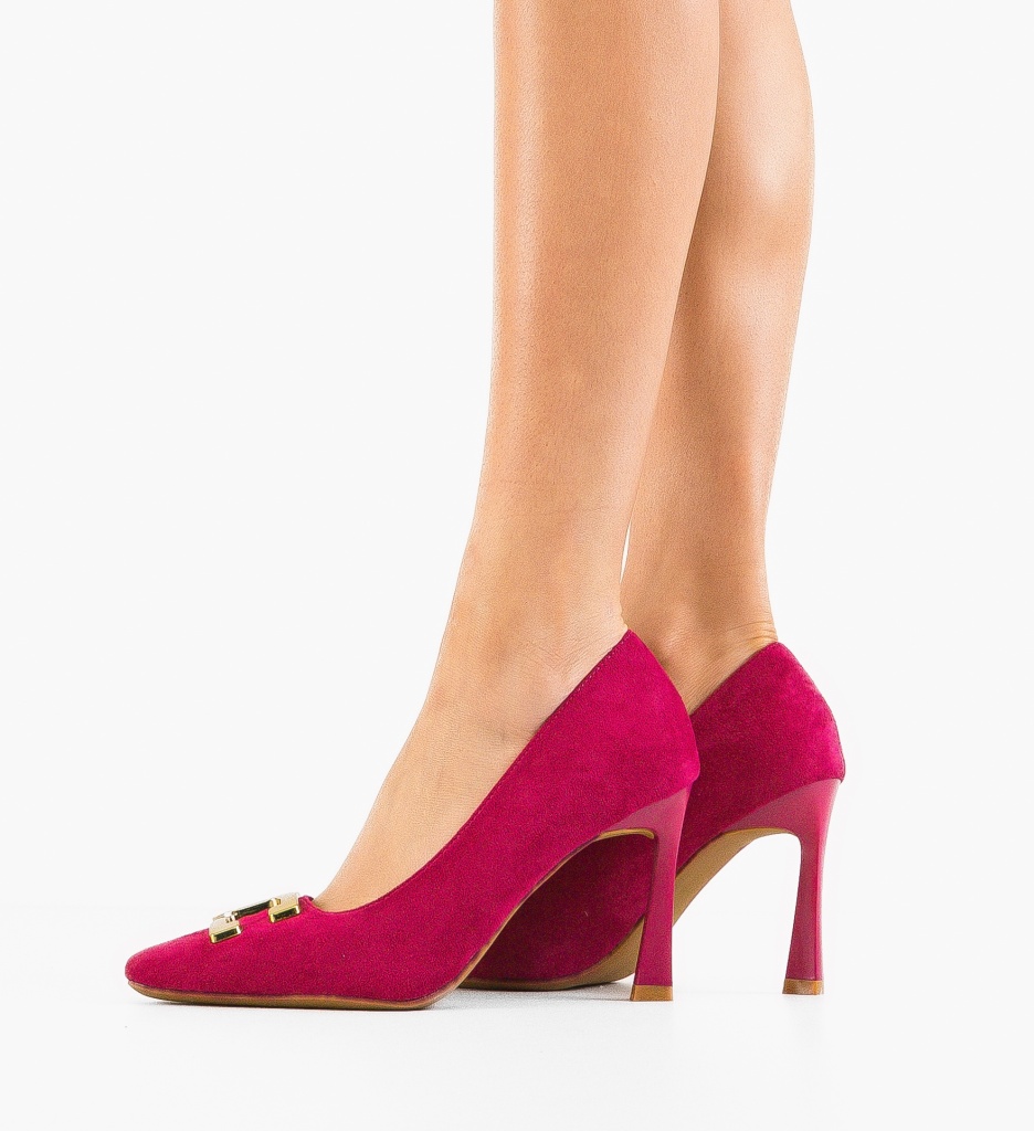 Pantofi Dama Debora Fuchsia | Eleganță Asigurată - imagine 3