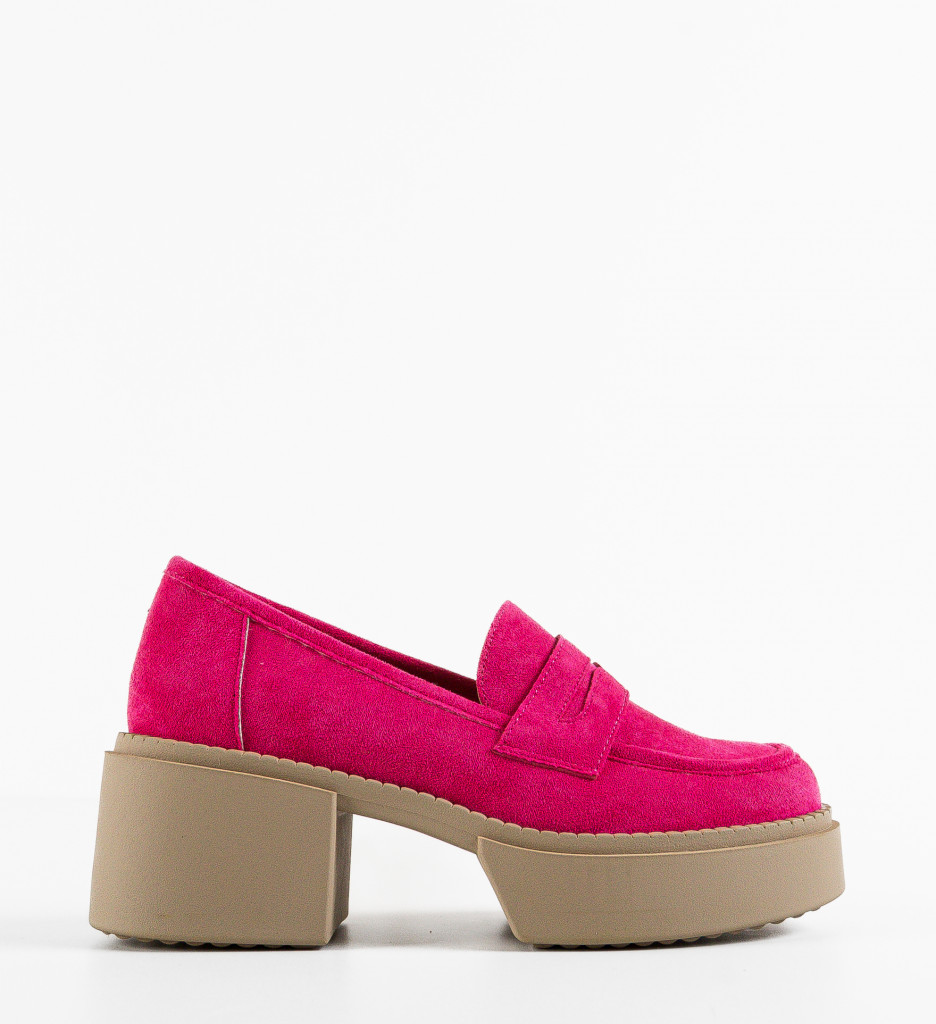 Pantofi Casual Atein Fuchsia | Culoare Vibranta - imagine 6