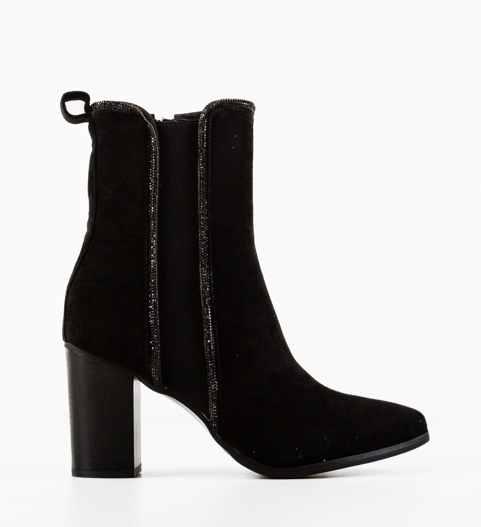 Botine Dama Capitani Negre | Stil & Confort - imagine 4