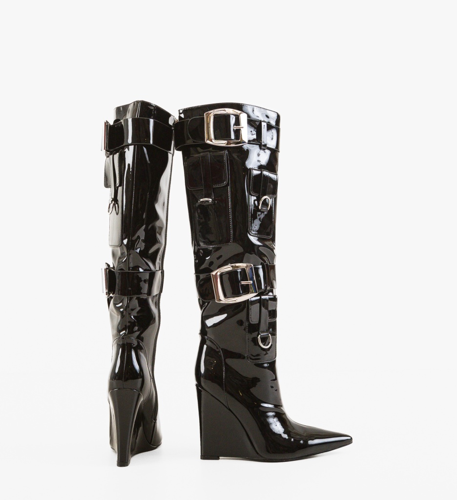 Cizme Dama Loreen Negre | Eleganță și Stil - imagine 6