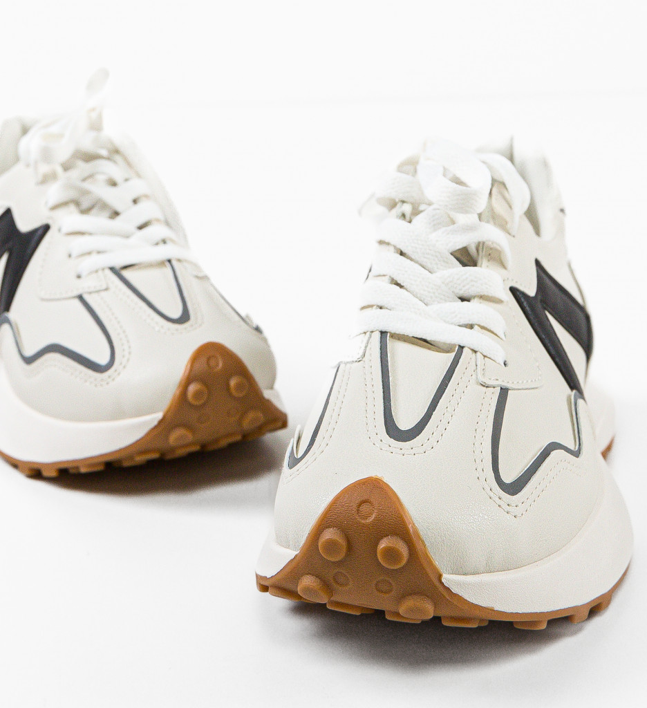 Sneakers Dokni Bej - Confort Urban - imagine 6
