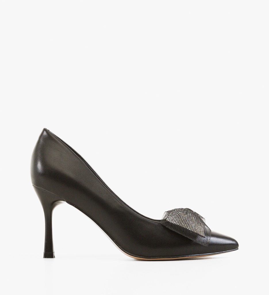 Pantofi cu Toc Bylay Negri - Eleganță - imagine 7