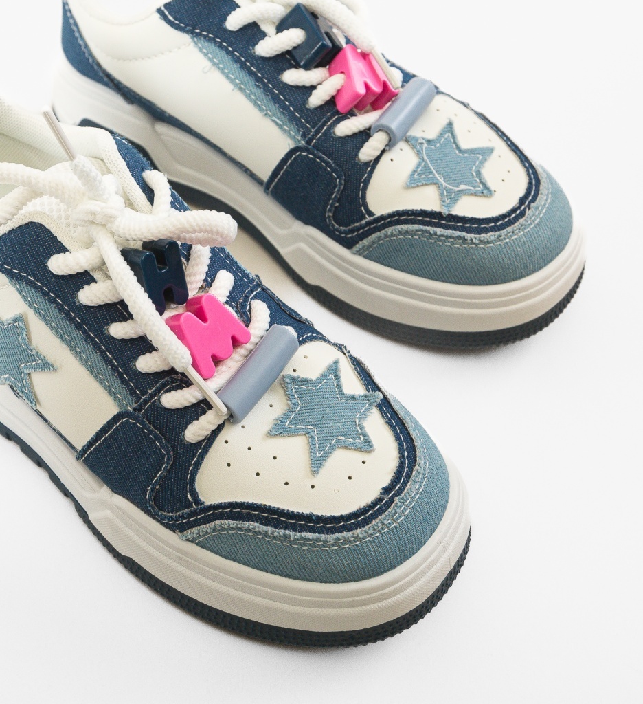 Sneakers Dama Rilas Albastri - Confort și Stil - imagine 3