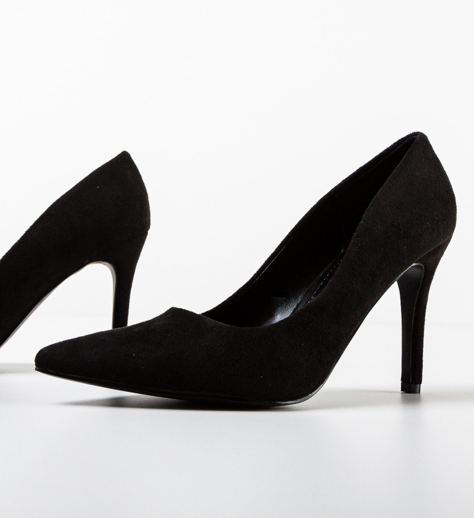Pantofi cu Toc Olson Negri 2 - Eleganță și Stil - imagine 5