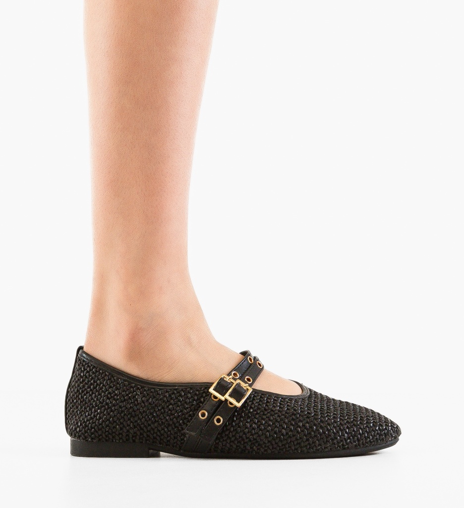 Balerini Dama Peck Negri - Confort și Stil Casual - imagine 6