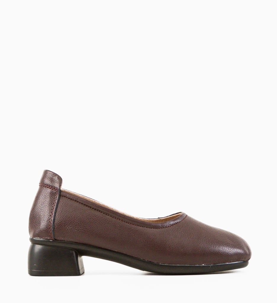 Pantofi Dama Myant Maro cu Toc Eleganți - imagine 4