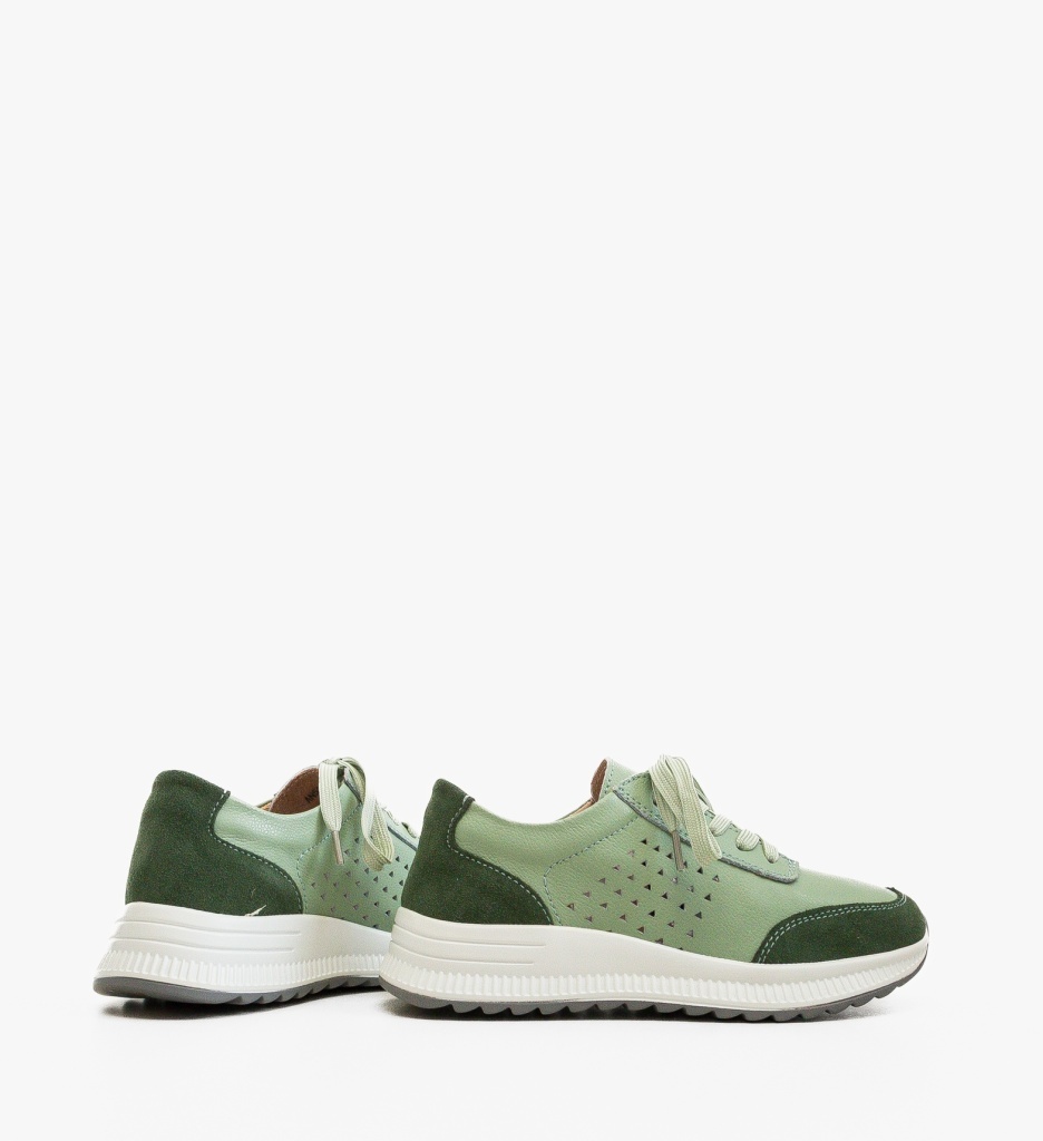 Sneakers Trybary Verzi - Stil și Confort Urban - imagine 5