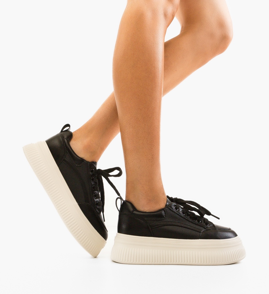 Sneakers Napon Dama Negri | Confort și Stil - imagine 4