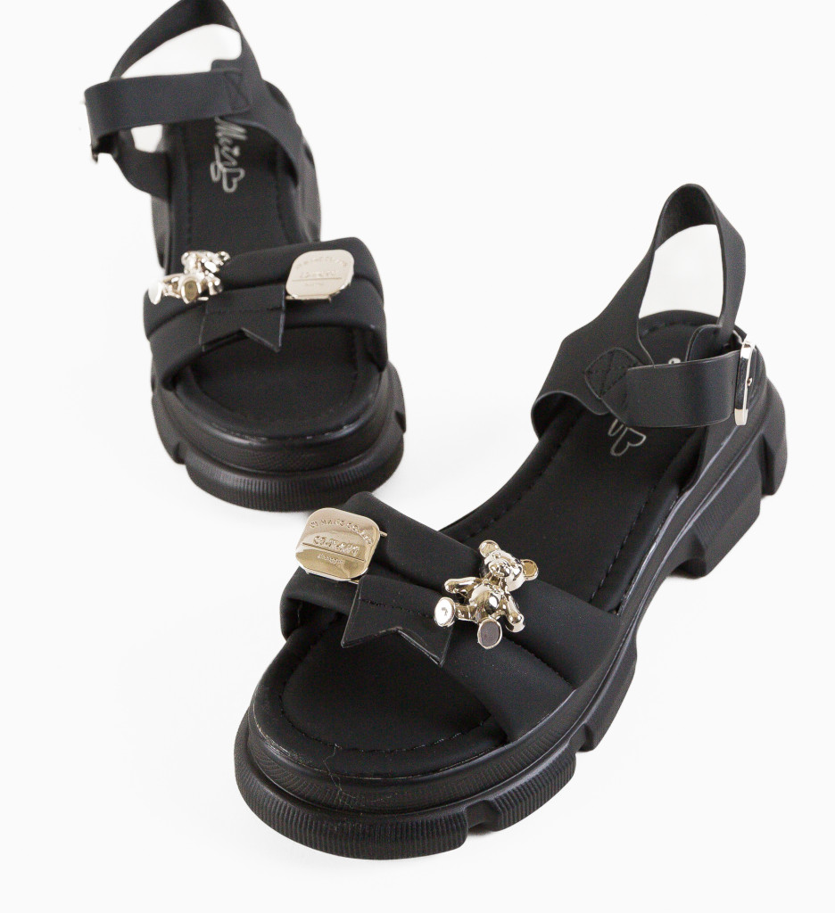 Sandale Dama Harkoken Negre | Eleganță și Confort - imagine 6