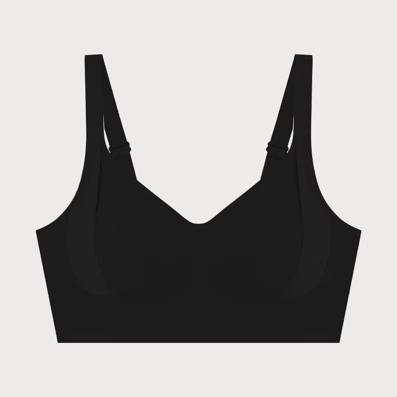 Bustiera Dama Picadili Negru cu Sustentare