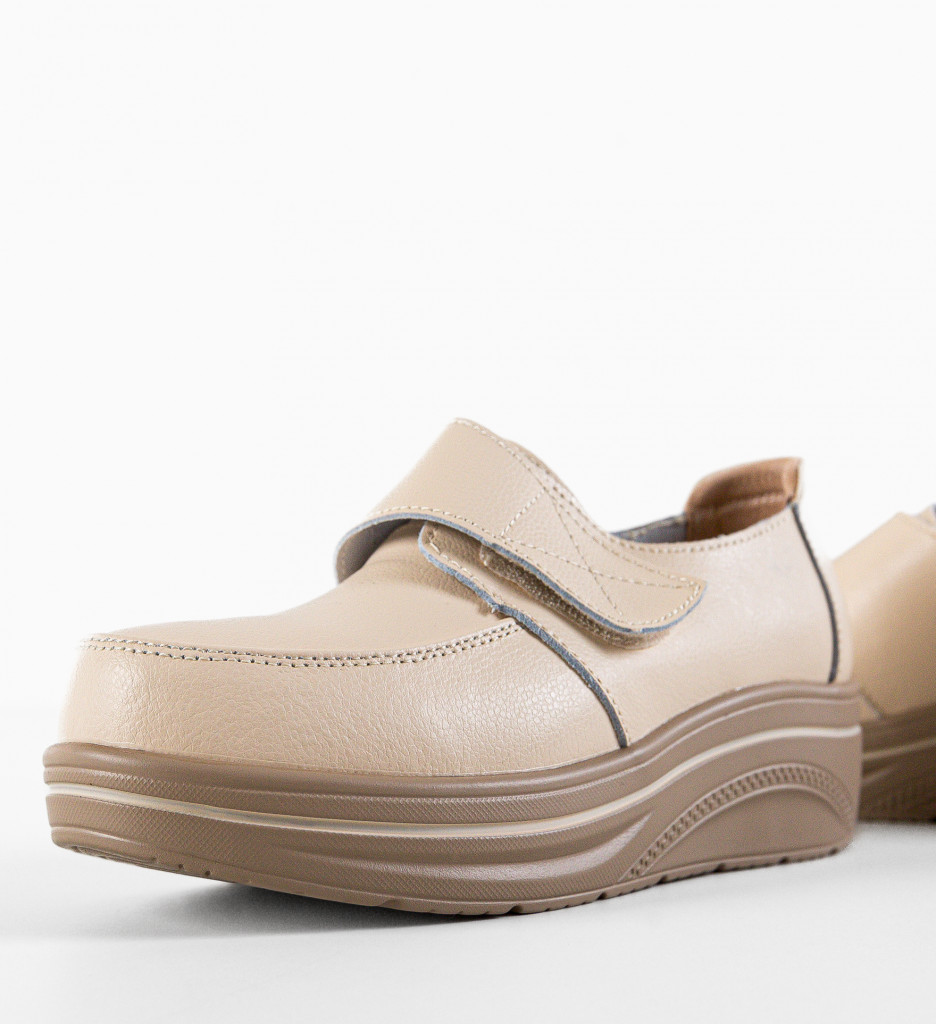Pantofi Hausberg Bej 2 | Confort Zilnic - imagine 14