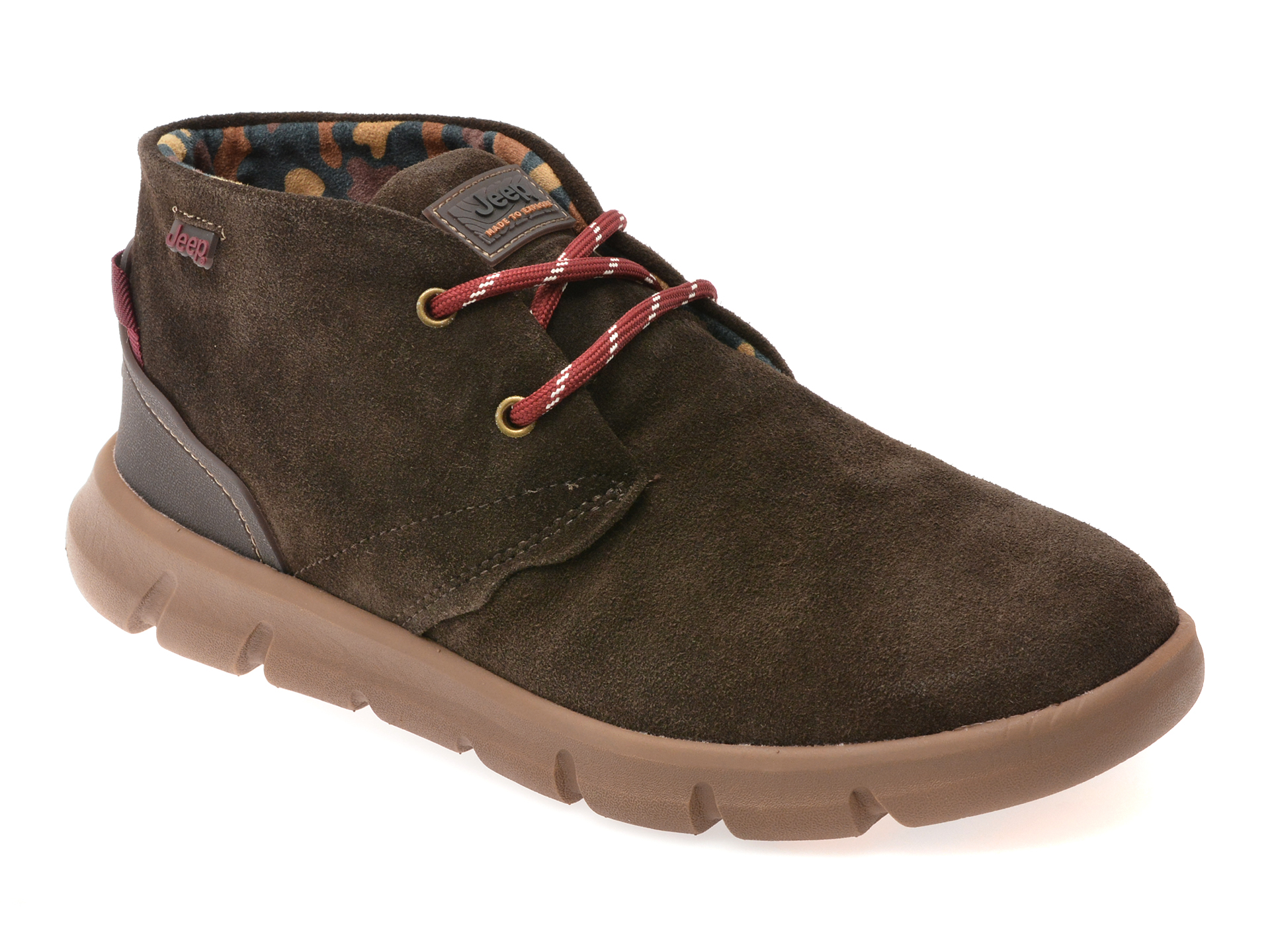 Ghete Jeep Piele Intarsa - Confort si Stil - imagine 1