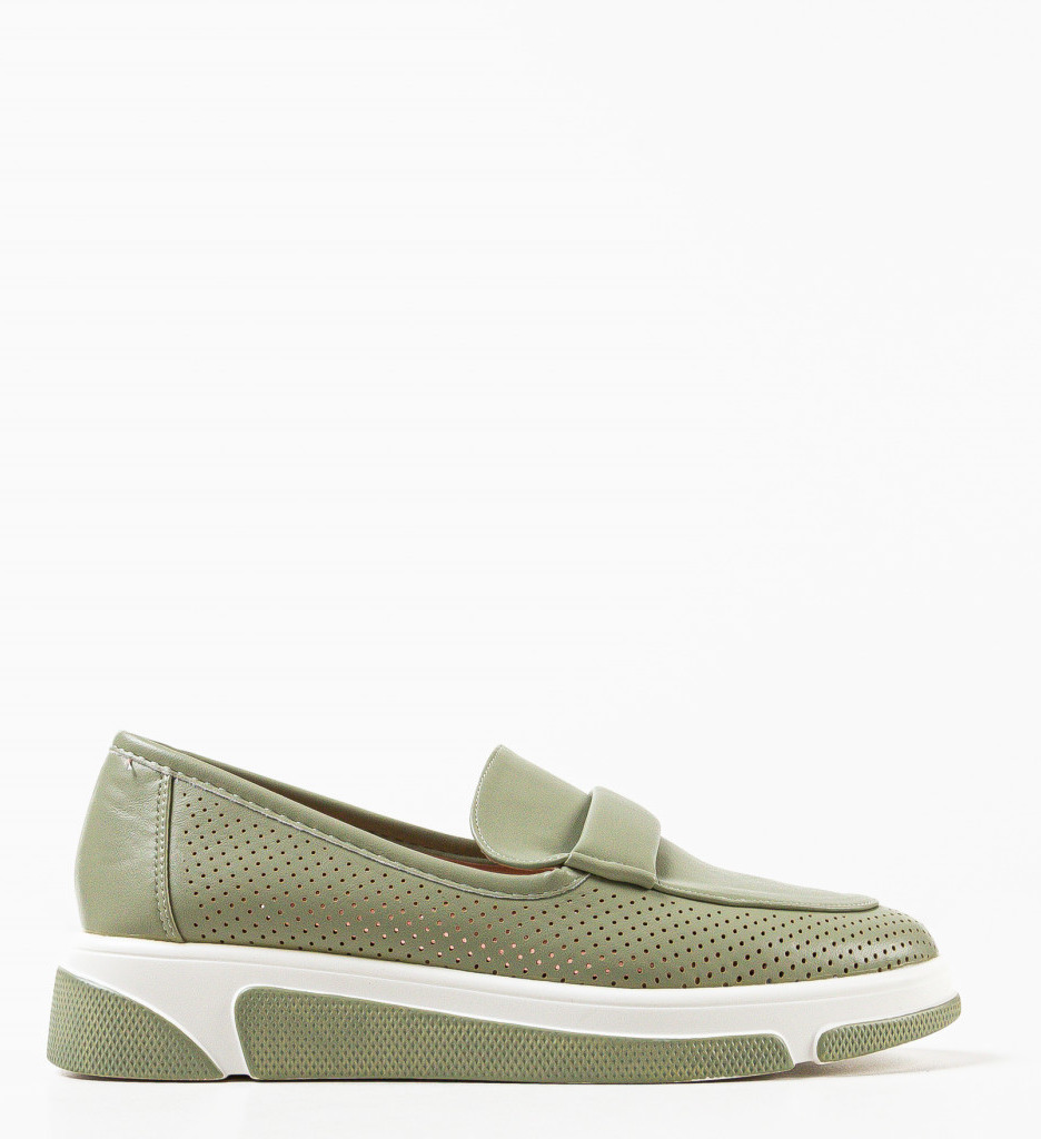 Pantofi Casual Gerta Verzi | Confort & Stil Modern - imagine 5