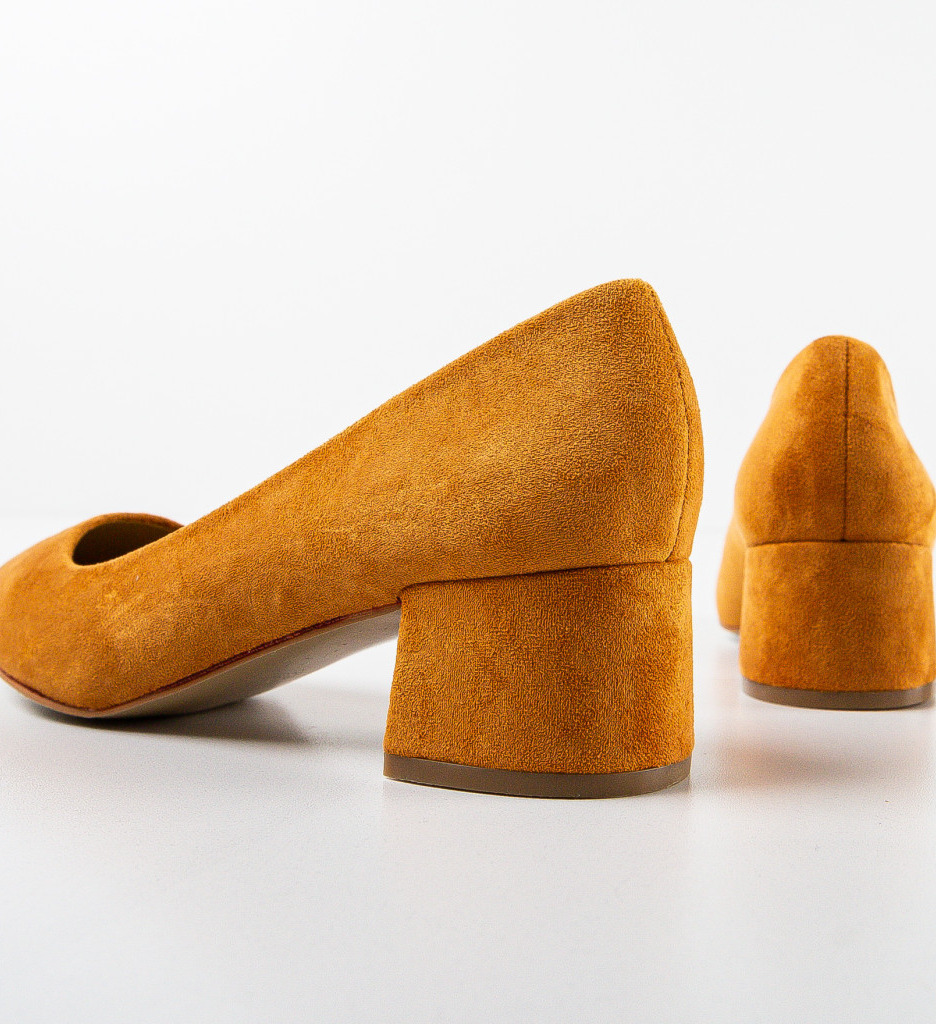 Pantofi Dama Auza Camel - Eleganță și Stil - imagine 7