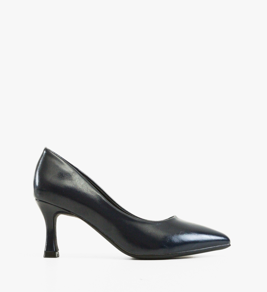 Pantofi dama Hamilton Bleumarin cu toc elegant - imagine 6