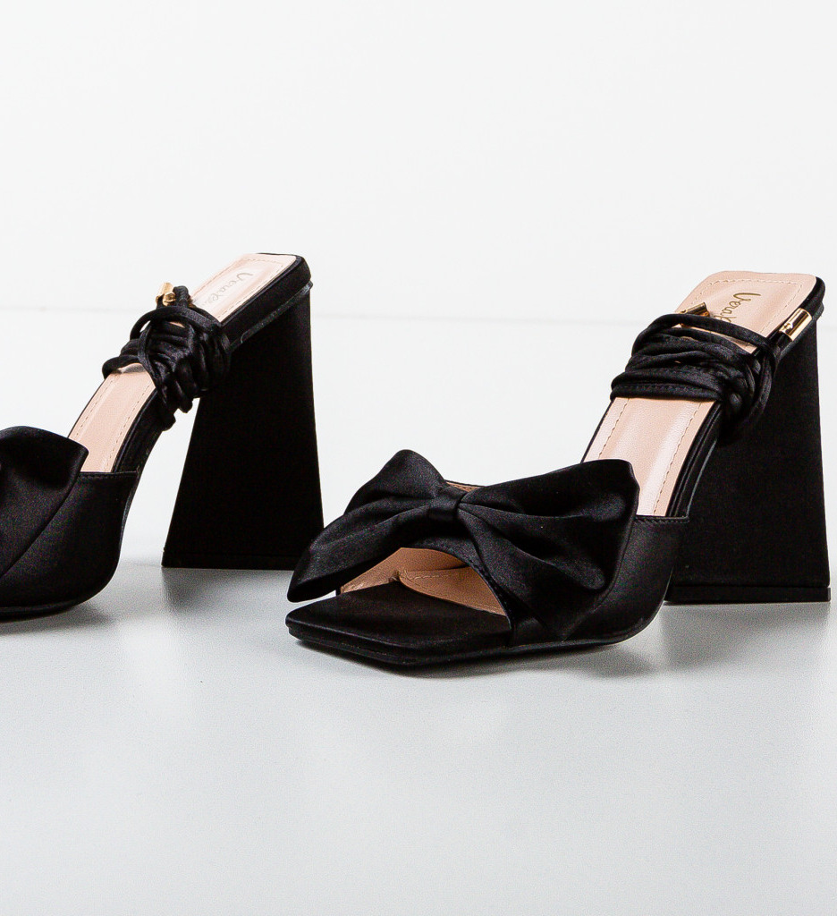 Sandale Humza Negre | Eleganță și Stil Urban - imagine 6