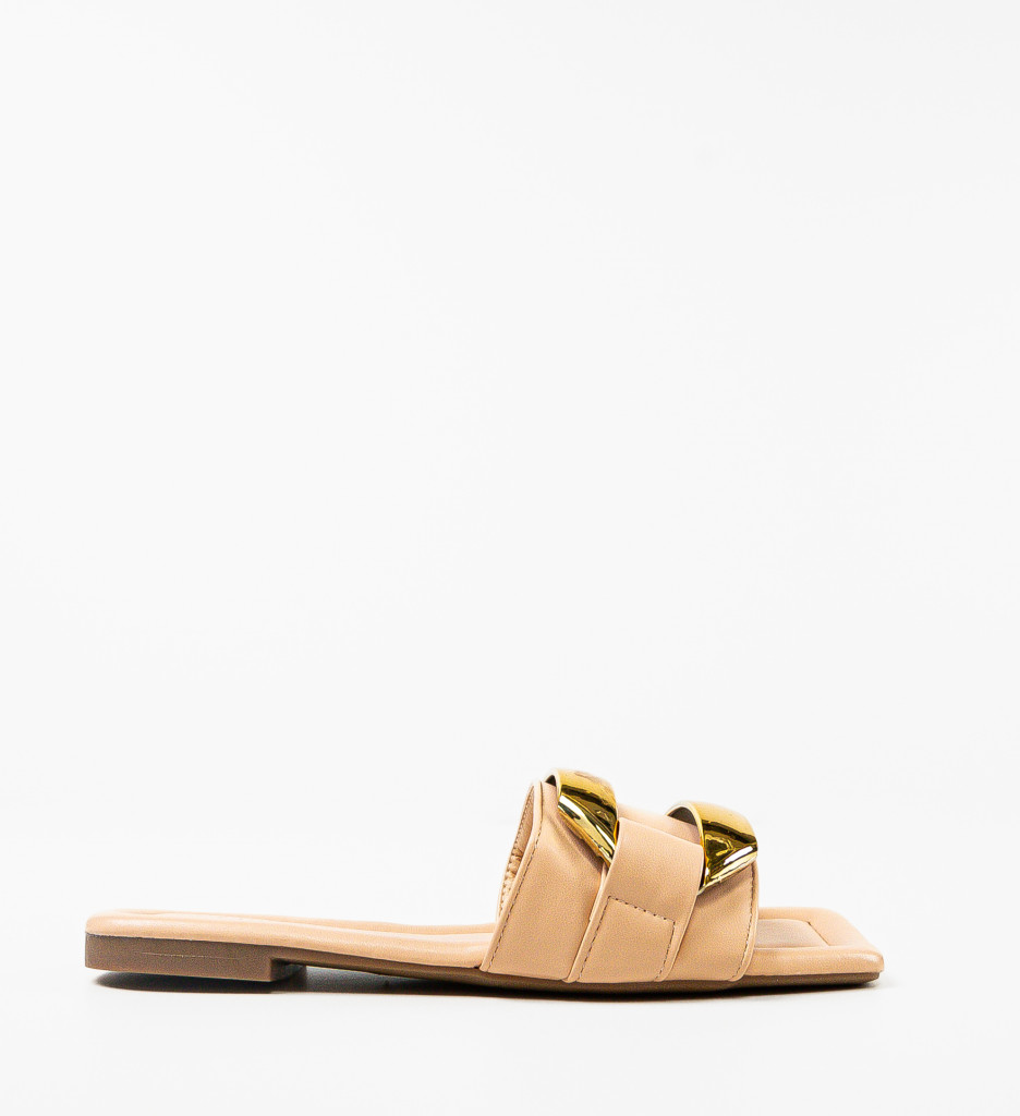 Sandale Dama Benny Nude | Confort Zilnic - imagine 5