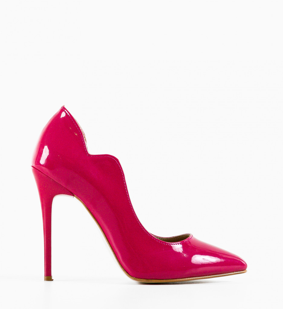 Pantofi Dama Tichon Fuchsia - Stil Remarcabil - imagine 5