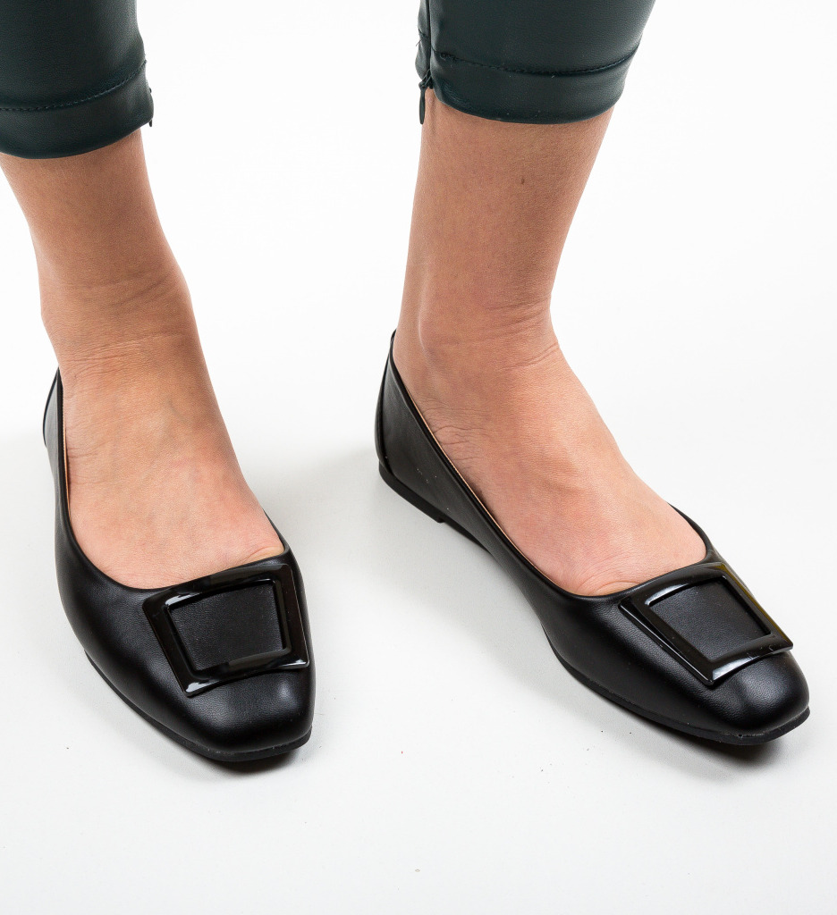 Balerini Harper Negri - Eleganță și Confort Casual - imagine 2