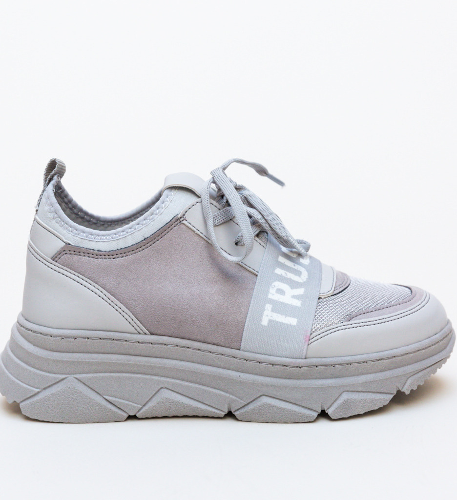 Pantofi Sport Calot Gri - Confort și Stil - imagine 7