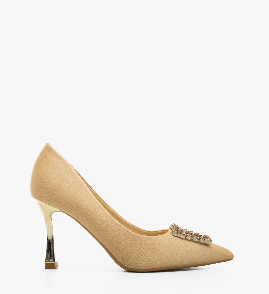 Pantofi Dama Galeo Aurii Eleganți - imagine 6