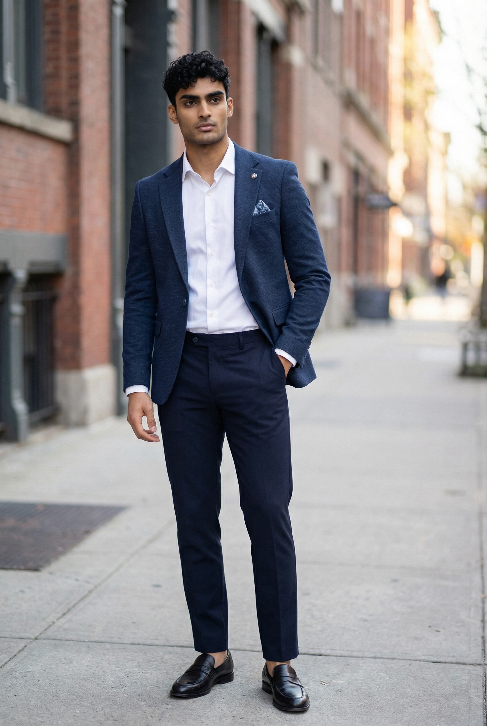 Sacou Barbati Slim Fit Elegant ZR 792