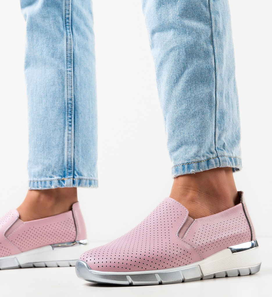 Pantofi Pufini Roz Casual - Confort și Stil - imagine 2