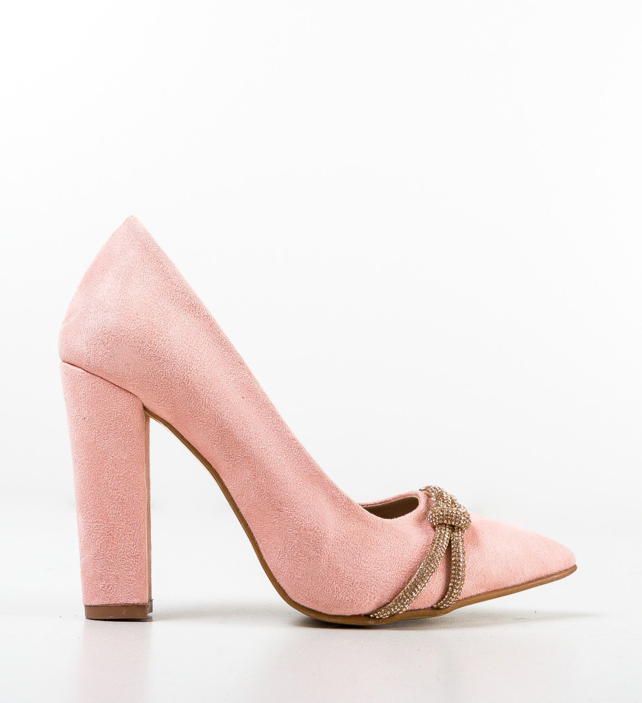 Pantofi Tuty Roz - Eleganță și Stil - imagine 5