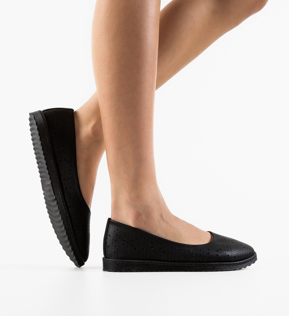 Espadrile Negre Casual Eree | Stil și Confort - imagine 3