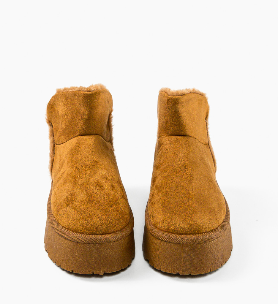 Cizme Tip Ug Cleo Camel - Confort și Stil - imagine 5