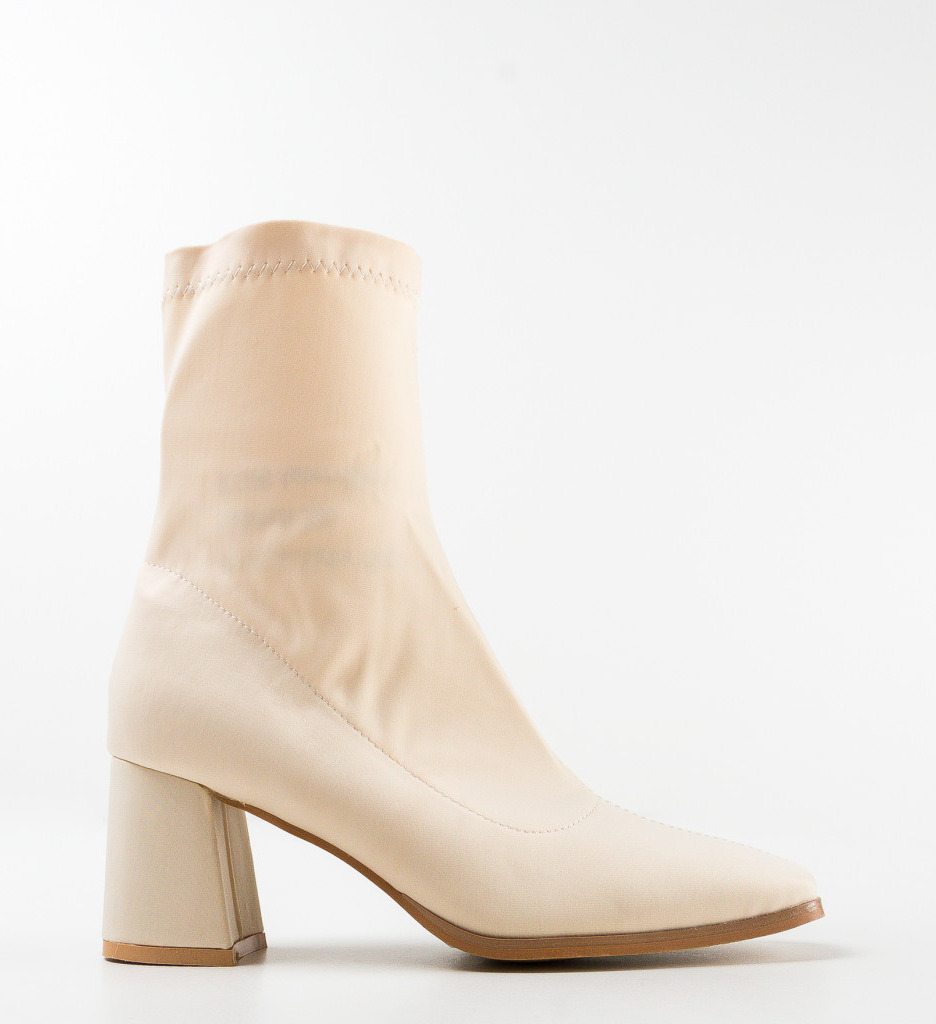 Cizme Dama Habibah Bej | Eleganță Zilnică - imagine 5