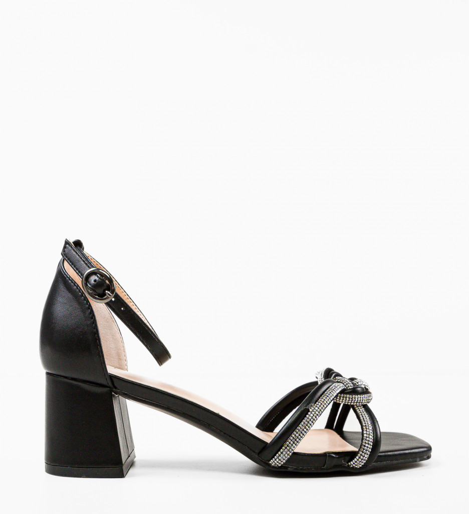 Sandale Dama Tigger Negre | Eleganță și Stil - imagine 4