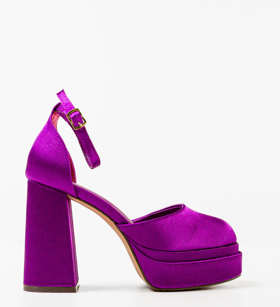 Pantofi Emily Mov - Eleganță și Stil - imagine 4