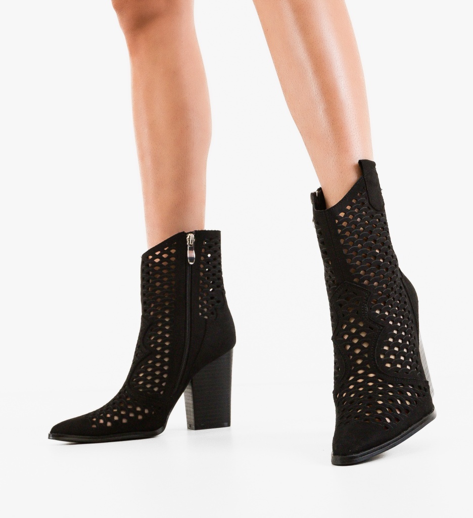 Botine Dama Allaka Negri | Eleganță și Stil - imagine 2