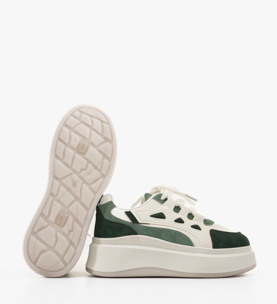 Sneakers Toko Dama Verzi - Confort Sport - imagine 6