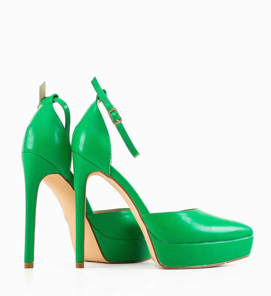 Pantofi dama Vera Verzi cu toc elegant - imagine 5