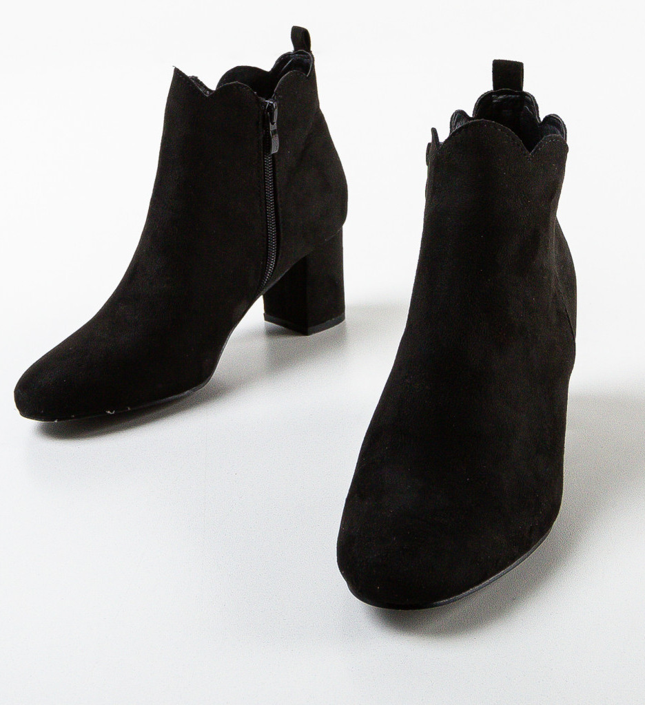 Botine Navarro Negre - Eleganță și Confort - imagine 7