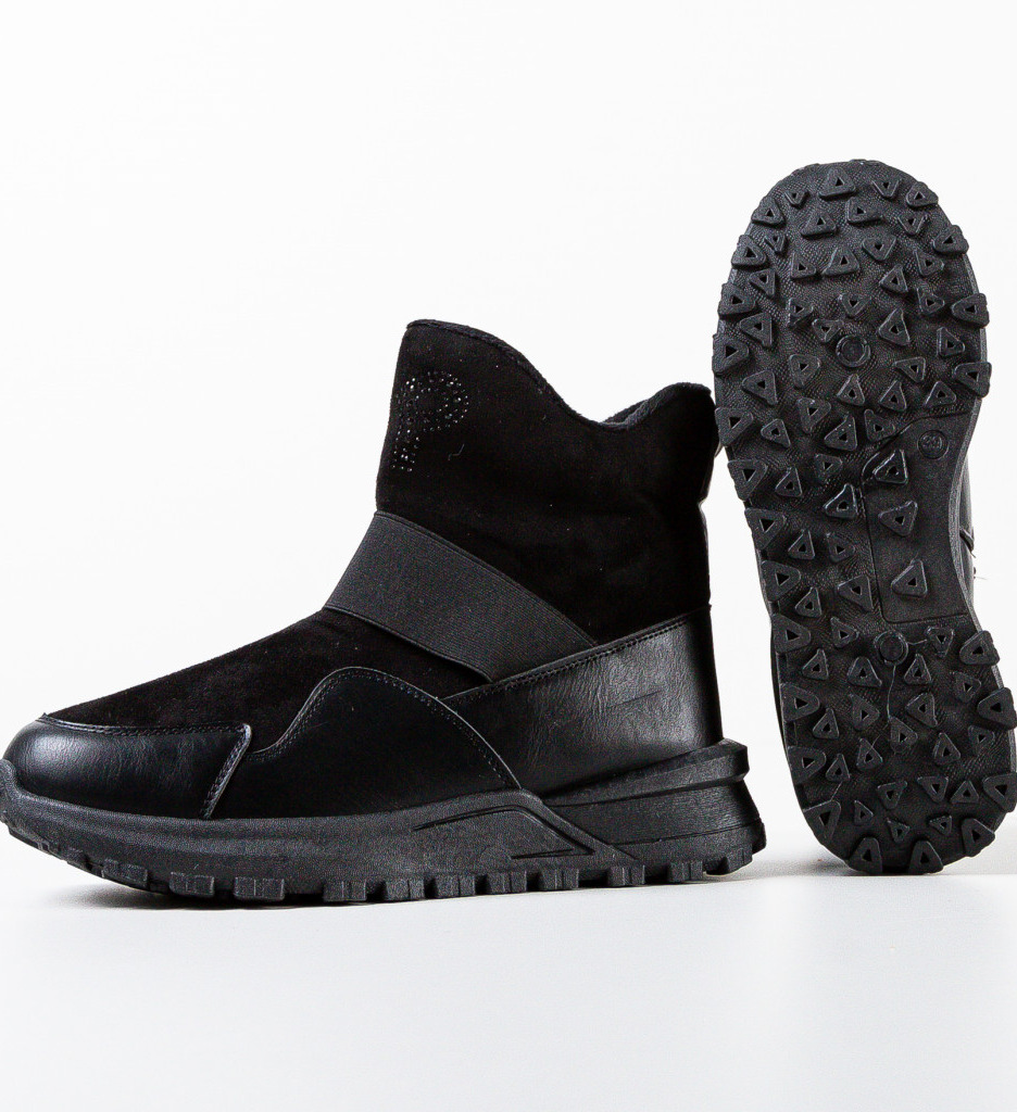 Ghete Dama Gabija Negre - Stil si Confort - imagine 6