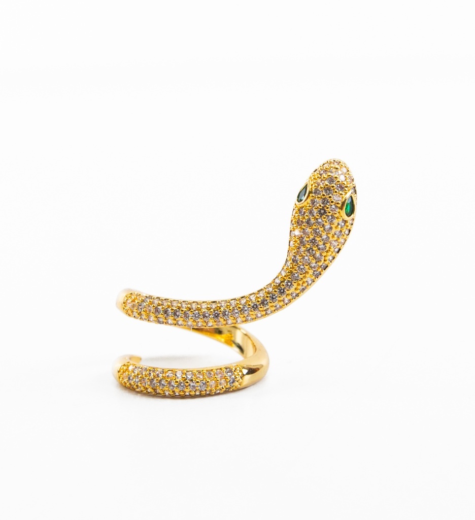 Inel Snake Auriu – Design Elegant - imagine 4
